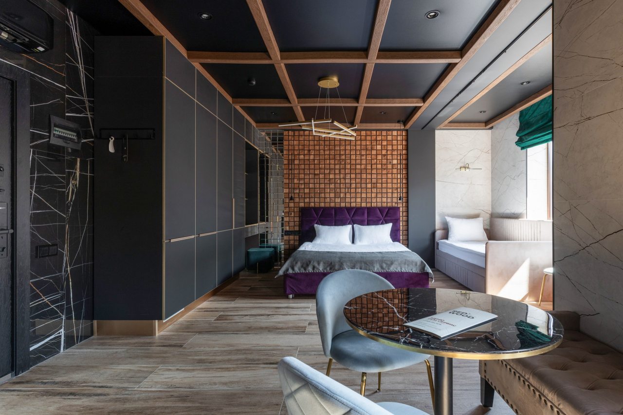 Студио (Black Stone), Отель Red Wood Hotel by Provence 3*