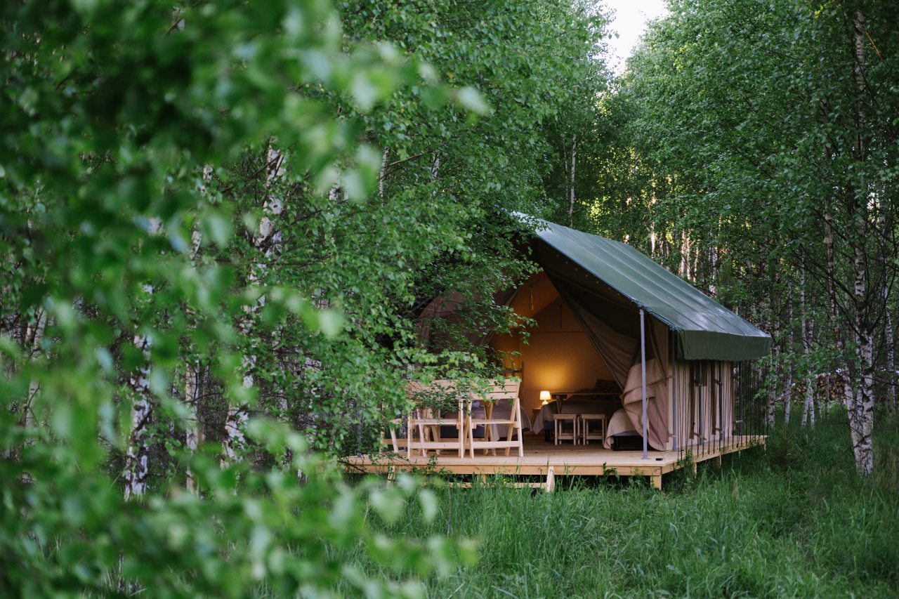 Четырехместный (Четырехместный сафари-тент), Глэмпинг ЛУНО