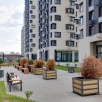 Двухместный (Комфортная студия для 2х гостей возле Сколково), Апартаменты Happy People на бульваре Эйнштейна