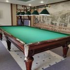 Бильярдный стол из графитовой плиты. Производство 1907 г.