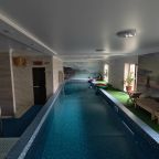 Крытый подогреваемый бассейн, с сауной и зоной отдыха
