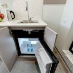 Апартаменты (Номер с 2спальной кроватью 140*200, беж, 10 м2, compact), Апарт-отель Compact Aparts На Фонтанке