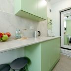 Апартаменты (Номер с 2 спальной кроватью 140*200, green, 10 м2, compact), Апарт-отель Compact Aparts На Фонтанке