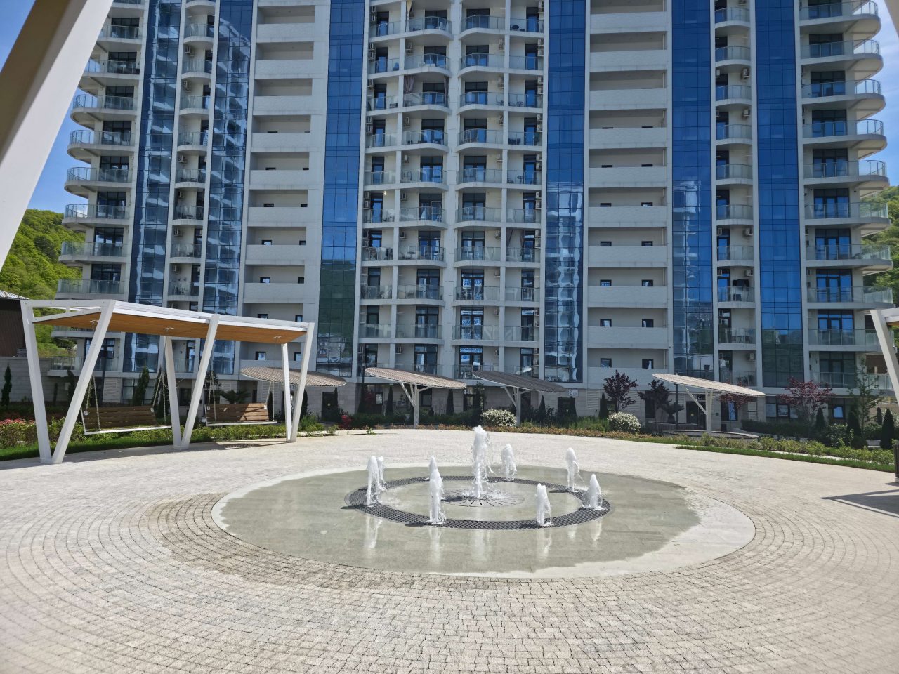 Четырехместный (С балконом), Апартаменты Sun Hills Ольгинка