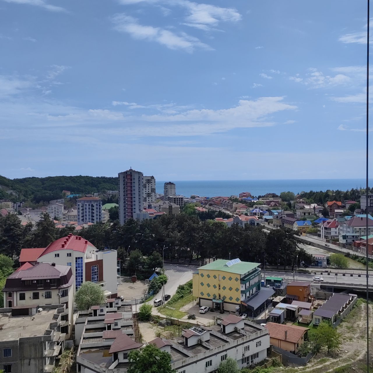 Студио (С балконом), Апартаменты Sun Hills Ольгинка
