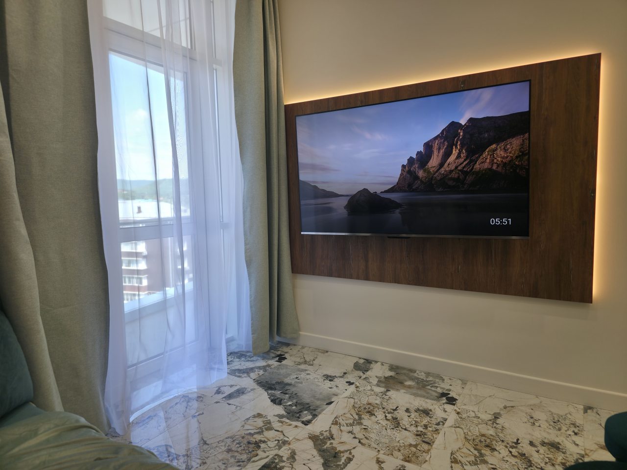 Апартаменты (Четырехместные с балконом на 6 этаже), Апартаменты Sun Hills Ольгинка