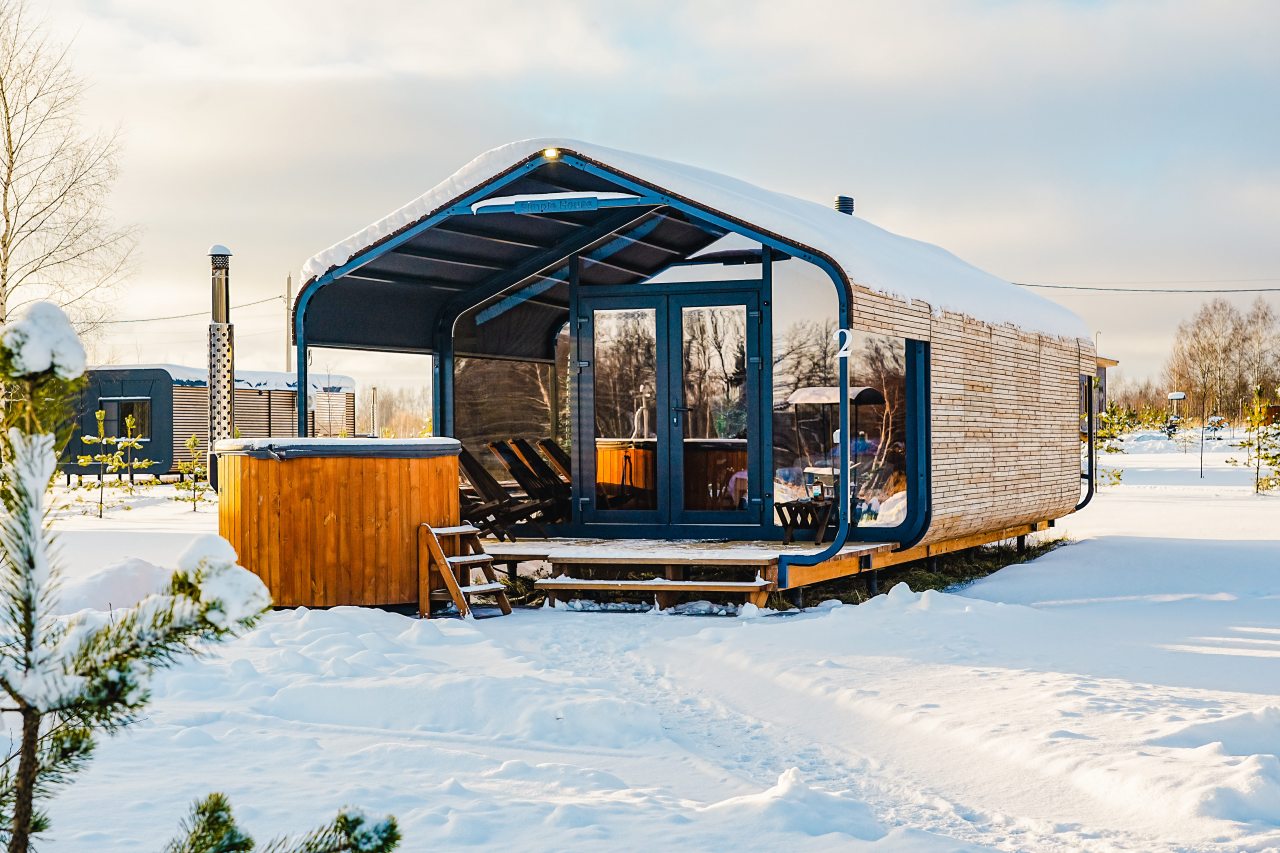 Вилла (Симпл с 1 спальней и купелью) гостевого двора HOLIDAY VILLAGE PERESLAVL, Переславль-Залесский