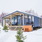 Люкс (Дубль Дом с 3 спальнями и купелью), Гостевой двор HOLIDAY VILLAGE PERESLAVL