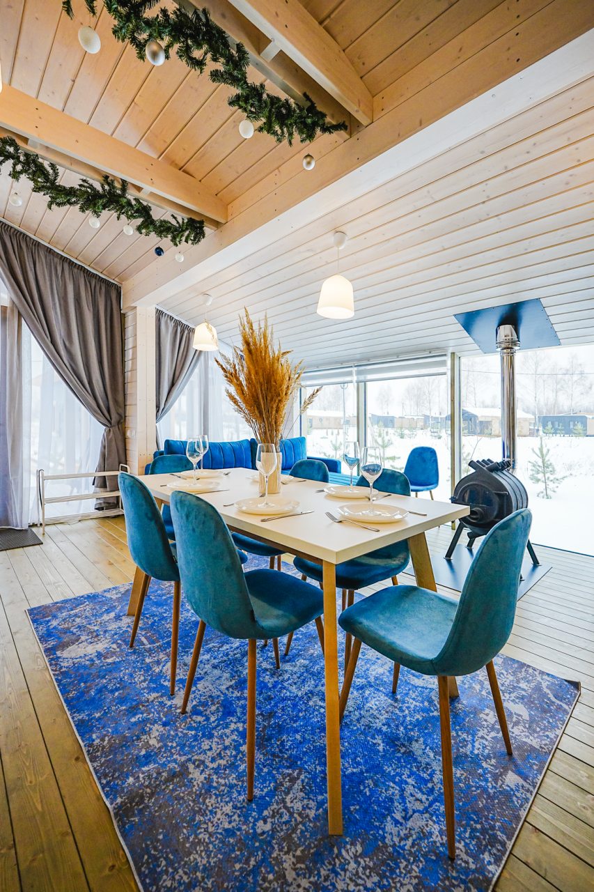 Люкс (Дубль Дом с 3 спальнями и купелью), Гостевой двор HOLIDAY VILLAGE PERESLAVL