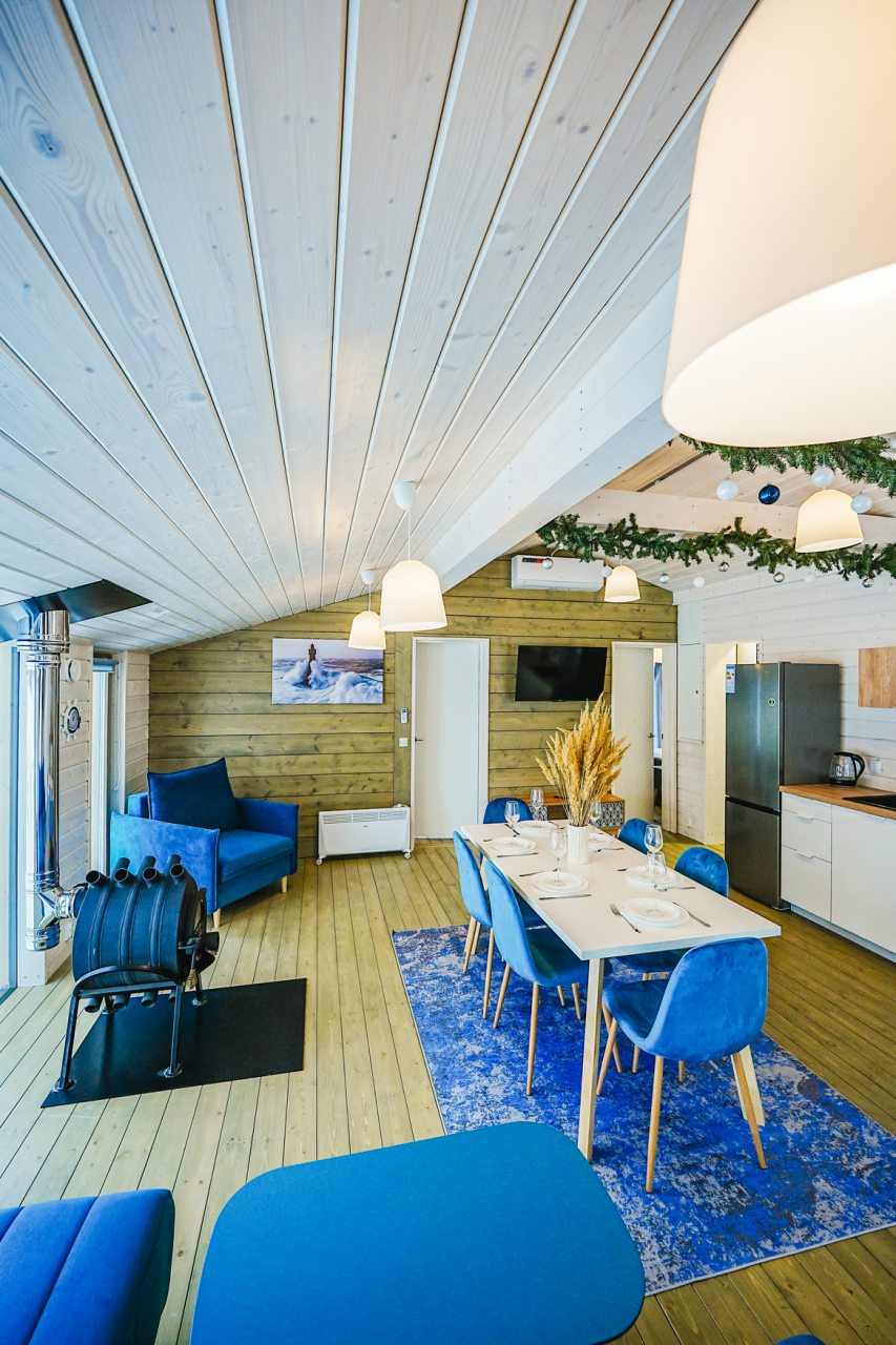 Люкс (Дубль Дом с 3 спальнями и купелью), Гостевой двор HOLIDAY VILLAGE PERESLAVL