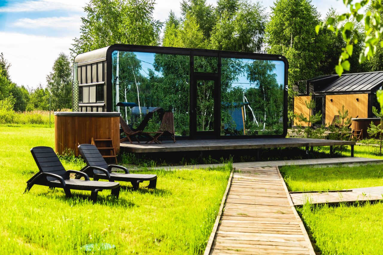 Апартаменты (Фридом Лодж с купелью), Гостевой двор HOLIDAY VILLAGE PERESLAVL