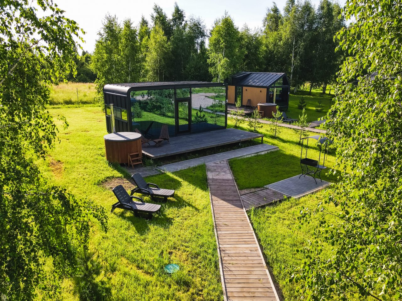 Апартаменты (Фридом Лодж с купелью), Гостевой двор HOLIDAY VILLAGE PERESLAVL