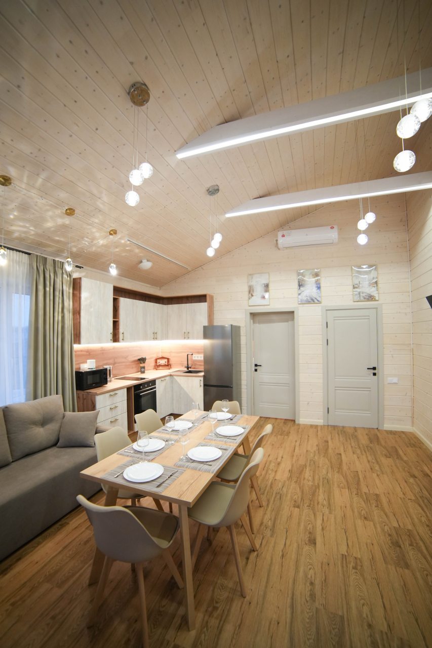 Коттедж (Дрим с 3 спальнями и купелью), Гостевой двор HOLIDAY VILLAGE PERESLAVL