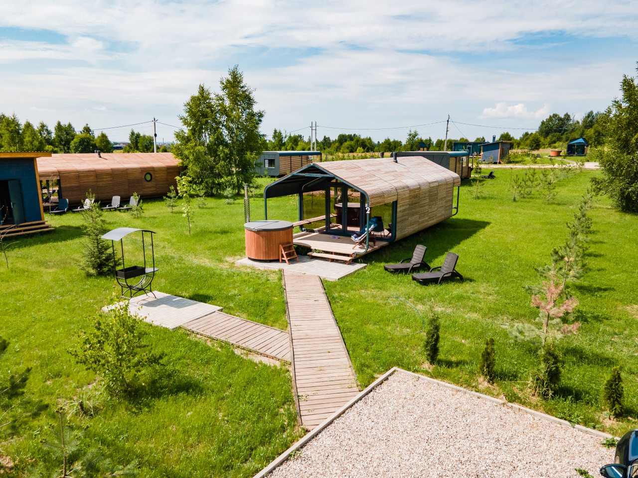 Вилла (Симпл с 1 спальней и купелью), Гостевой двор HOLIDAY VILLAGE PERESLAVL