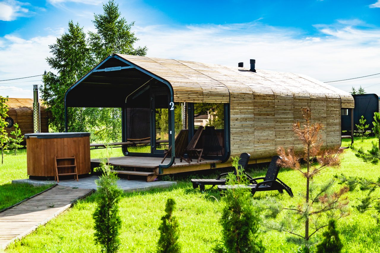 Вилла (Симпл с 1 спальней и купелью), Гостевой двор HOLIDAY VILLAGE PERESLAVL