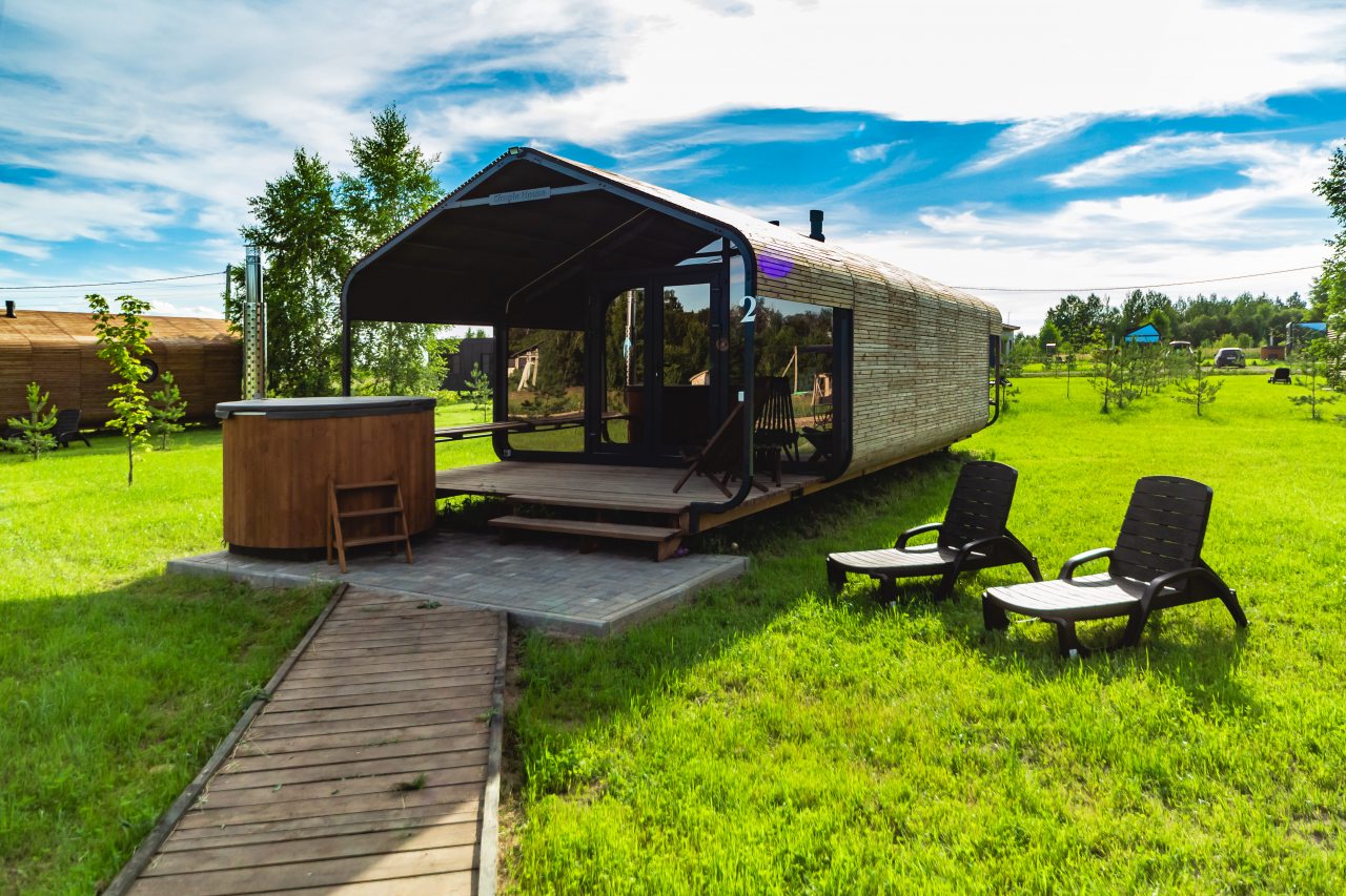 Вилла (Симпл с 1 спальней и купелью), Гостевой двор HOLIDAY VILLAGE PERESLAVL