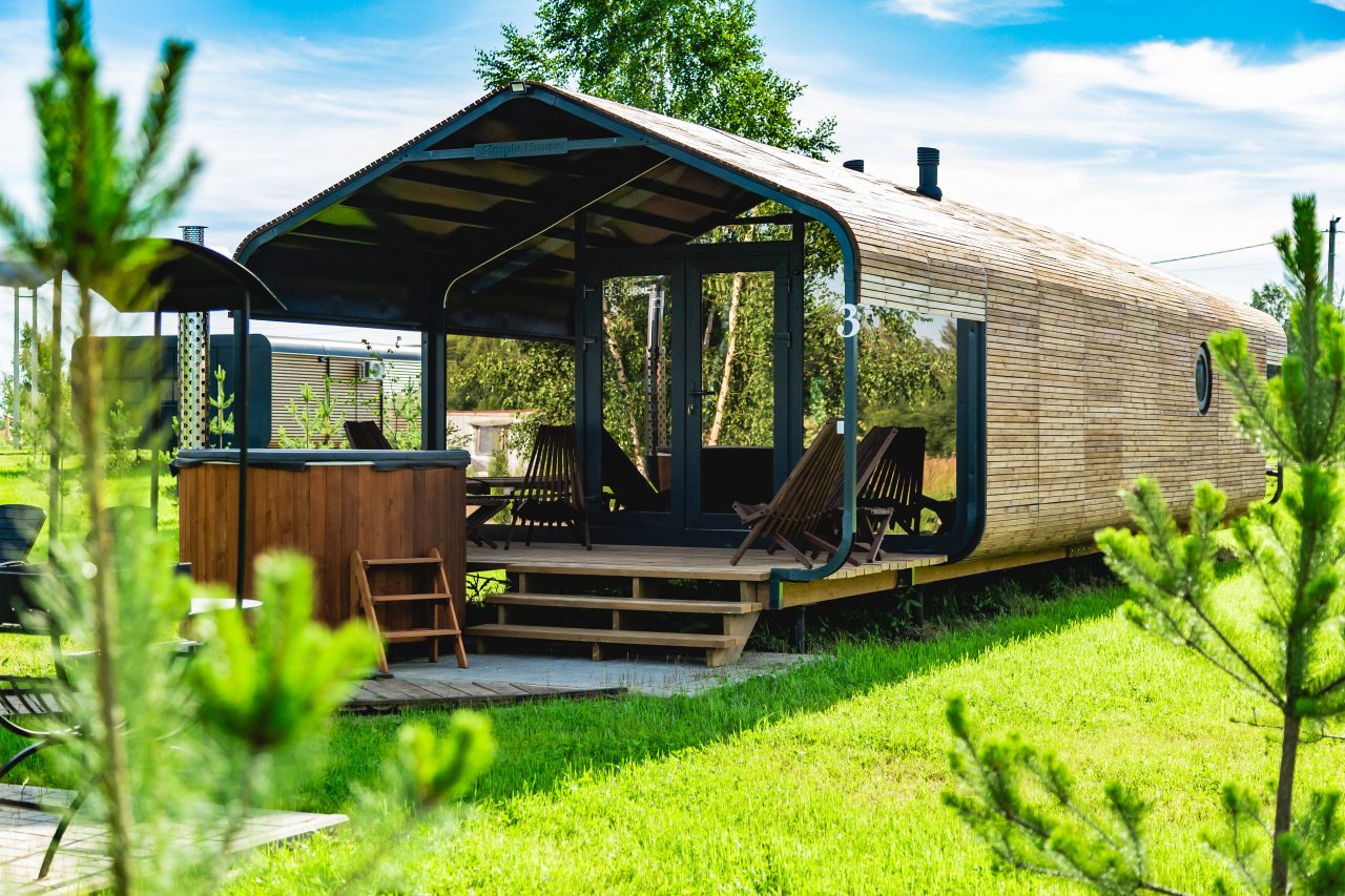 Шале (Симпл с 2 спальнями и купелью), Гостевой двор HOLIDAY VILLAGE PERESLAVL