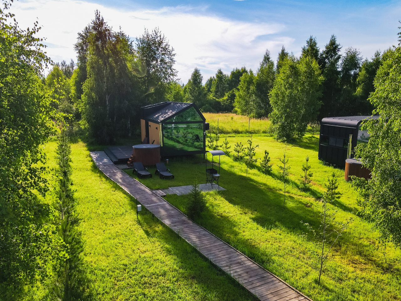 Дом (Барн с кроватью и купелью), Гостевой двор HOLIDAY VILLAGE PERESLAVL