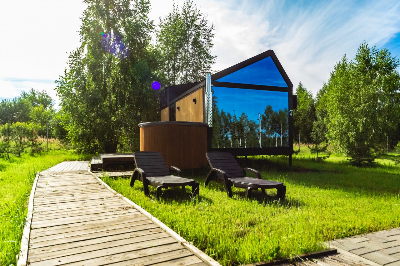 Дом (Барн с кроватью и купелью), Гостевой двор HOLIDAY VILLAGE PERESLAVL