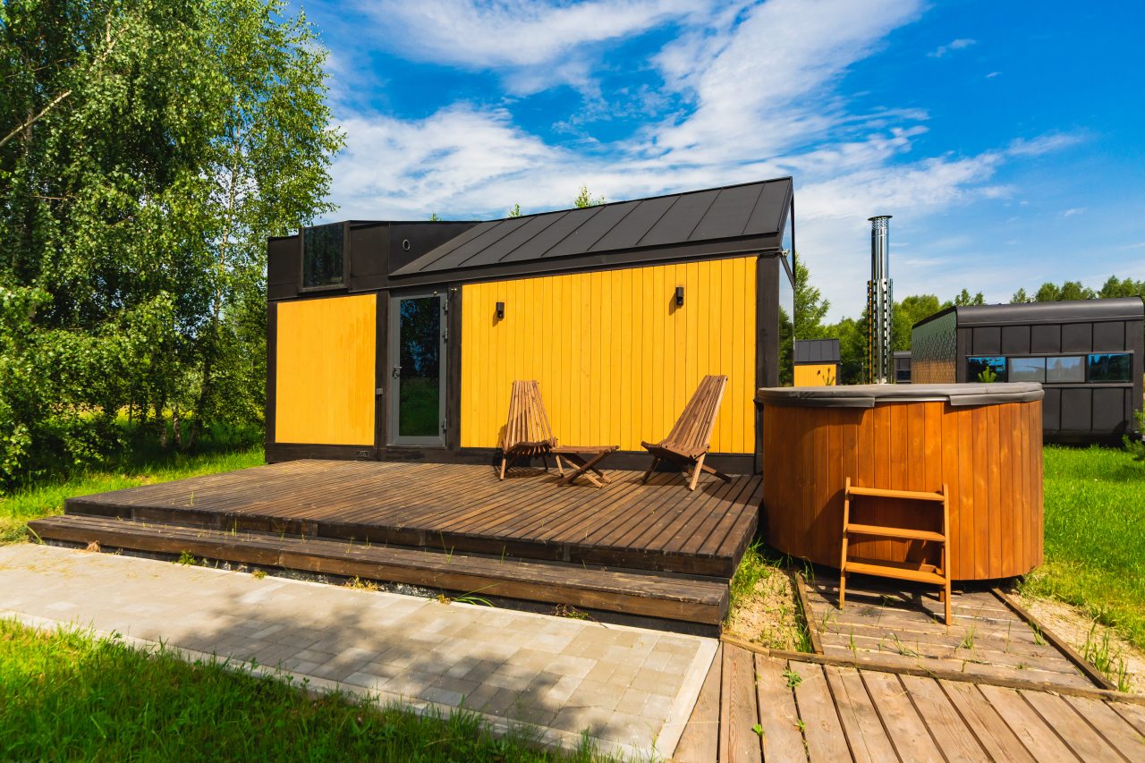 Дом (Барн с кроватью и купелью), Гостевой двор HOLIDAY VILLAGE PERESLAVL