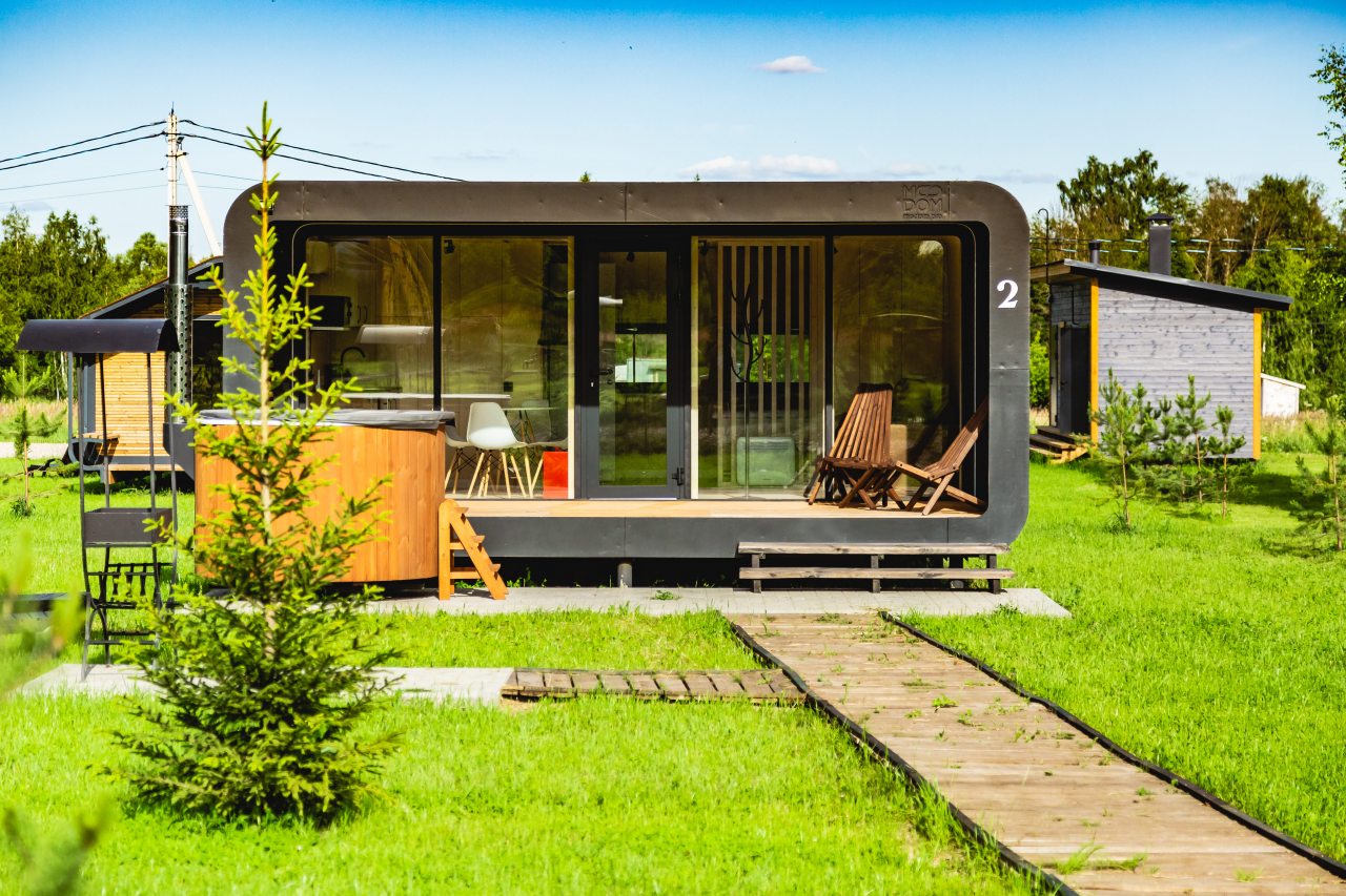 Дом (Модом с 2 спальнями и купелью), Гостевой двор HOLIDAY VILLAGE PERESLAVL