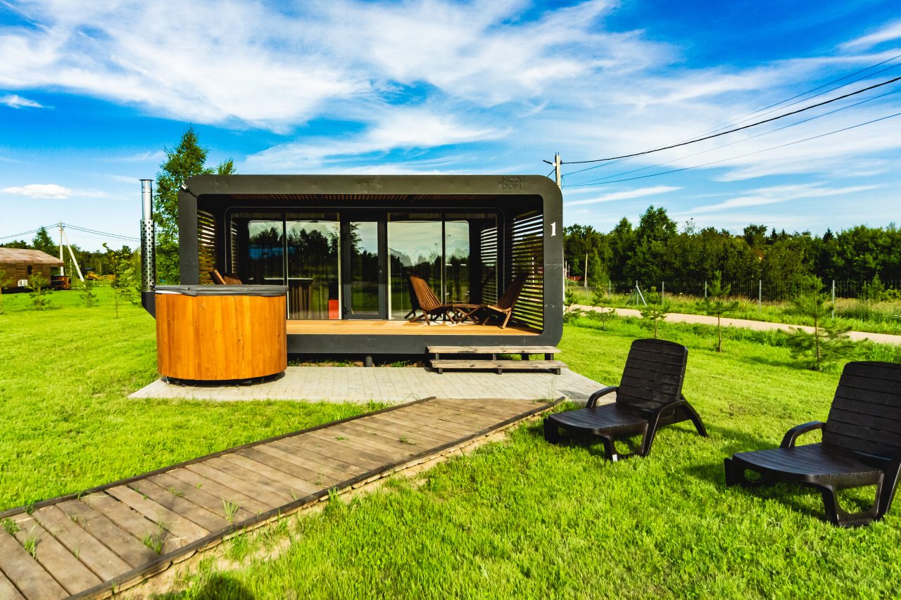 Дом (Модом с 2 спальнями и купелью), Гостевой двор HOLIDAY VILLAGE PERESLAVL