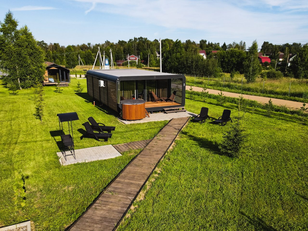 Дом (Модом с 2 спальнями и купелью), Гостевой двор HOLIDAY VILLAGE PERESLAVL
