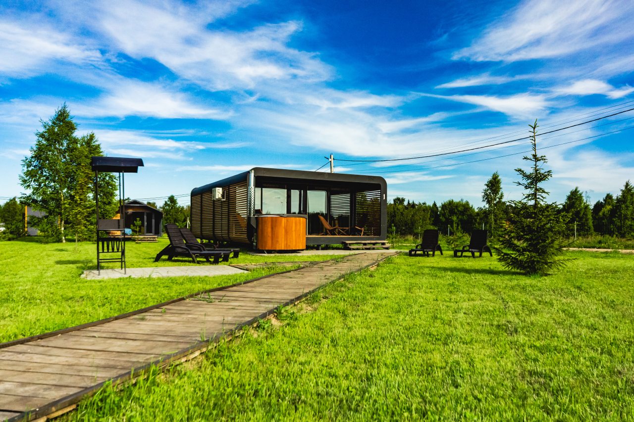 Дом (Модом с 2 спальнями и купелью), Гостевой двор HOLIDAY VILLAGE PERESLAVL