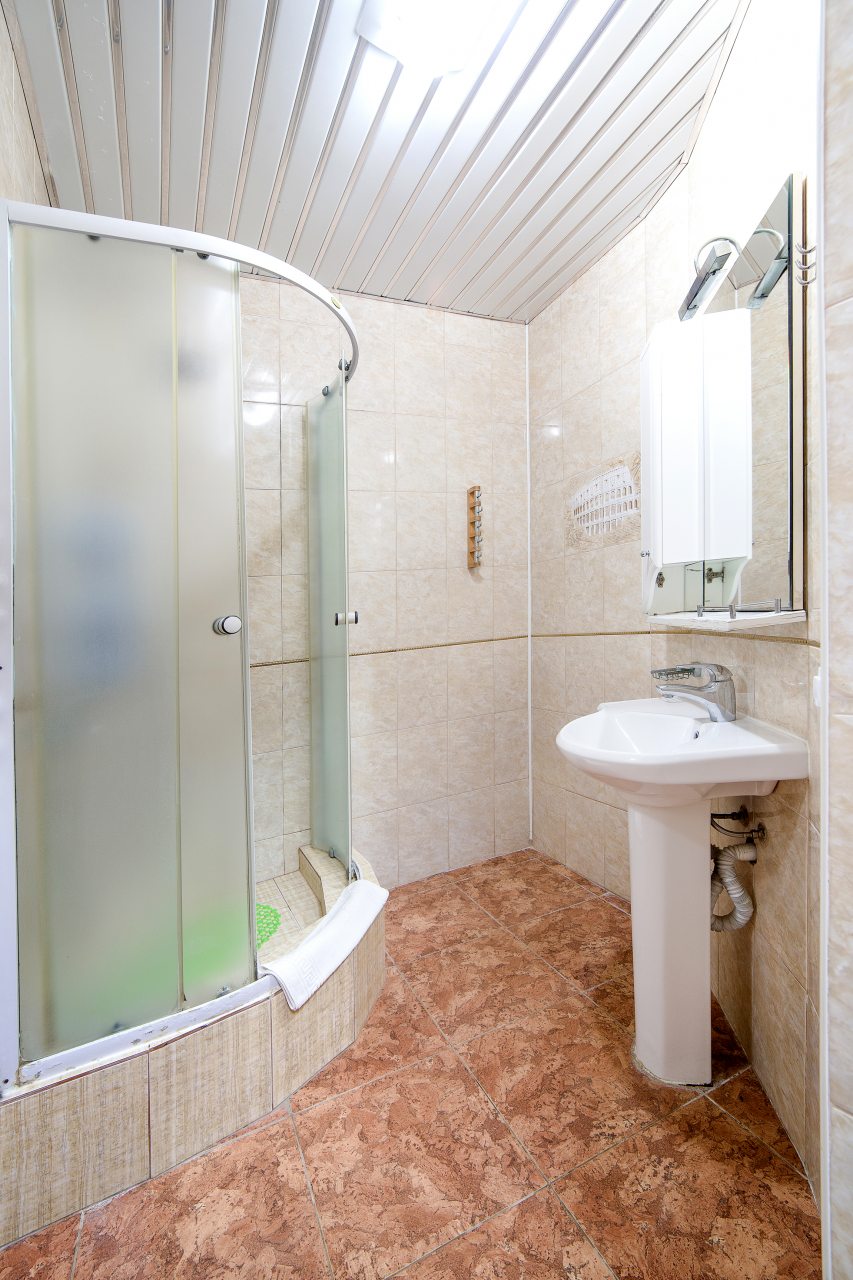 Двухместный (Двухместный номер с видом на внутренний двор (собственная ванная комната вне номера)), Гостевой дом Delsochi