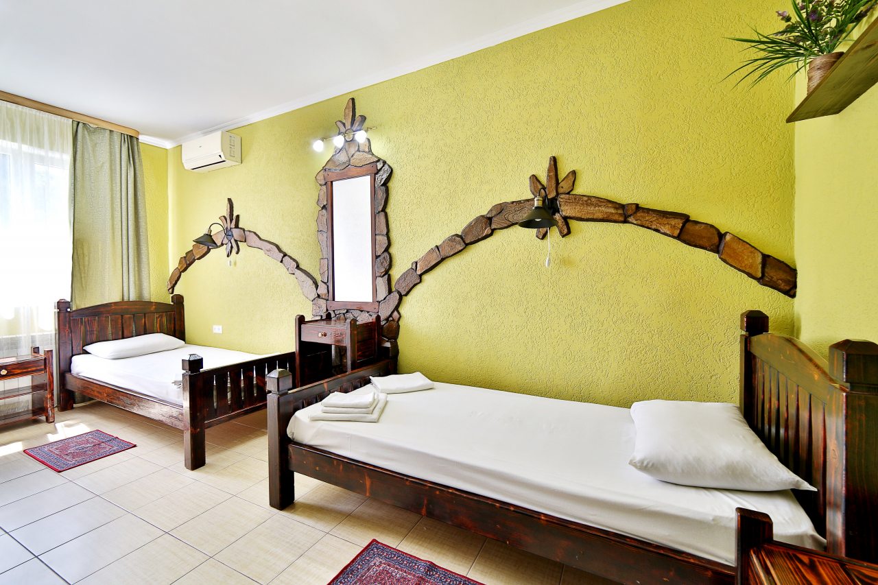 Двухместный (Двухместный стандарт с раздельными кроватями с красивым видом), Гостевой дом Delsochi