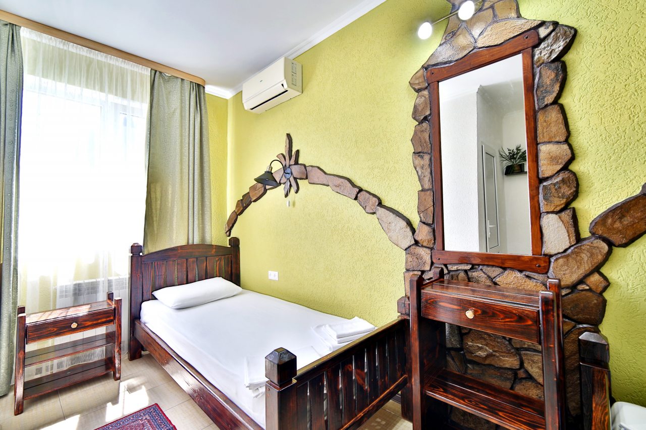 Двухместный (Двухместный стандарт с раздельными кроватями с красивым видом), Гостевой дом Delsochi