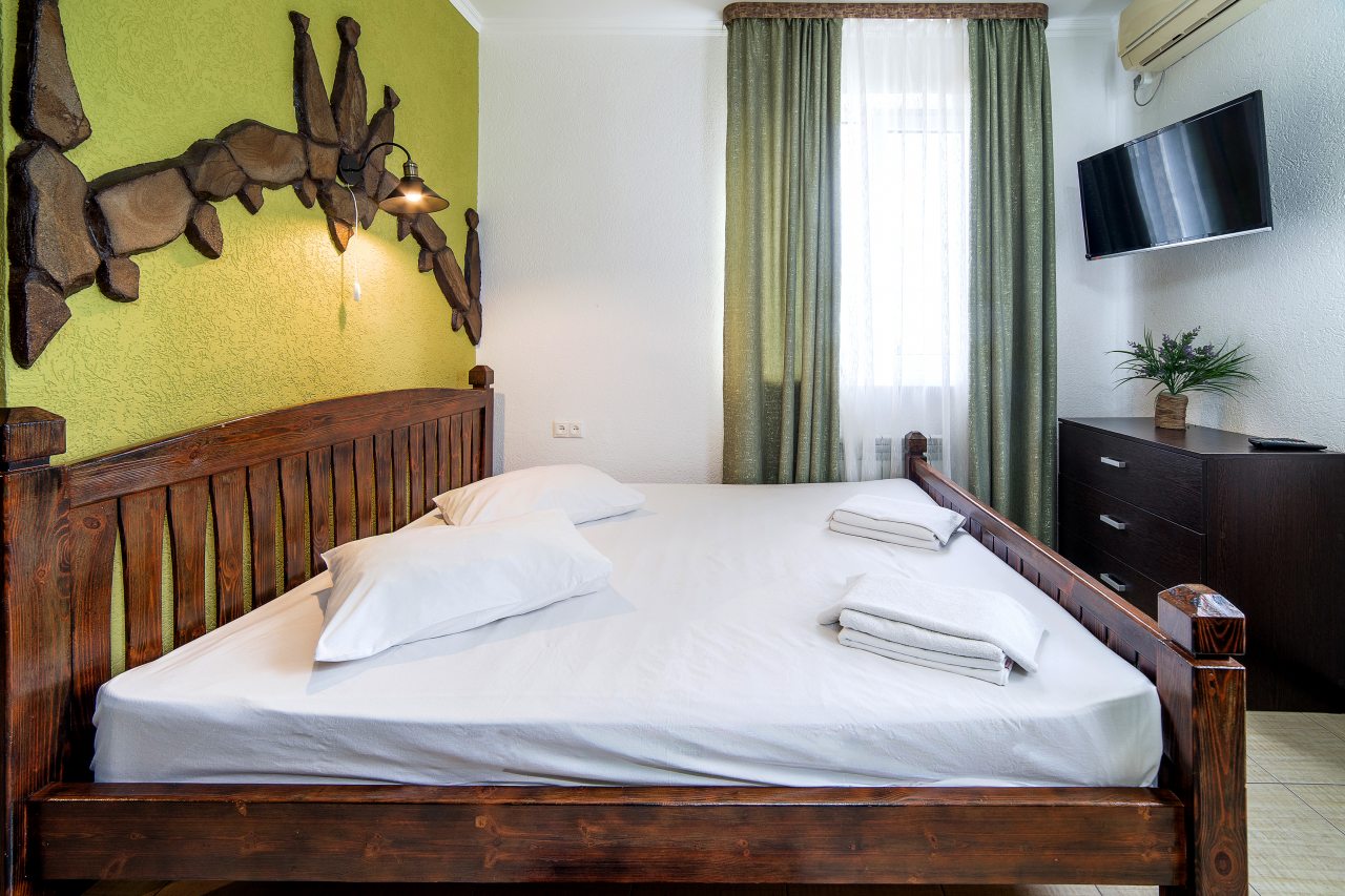 Двухместный (Классический номер с видом на море и дендрарий), Гостевой дом Delsochi