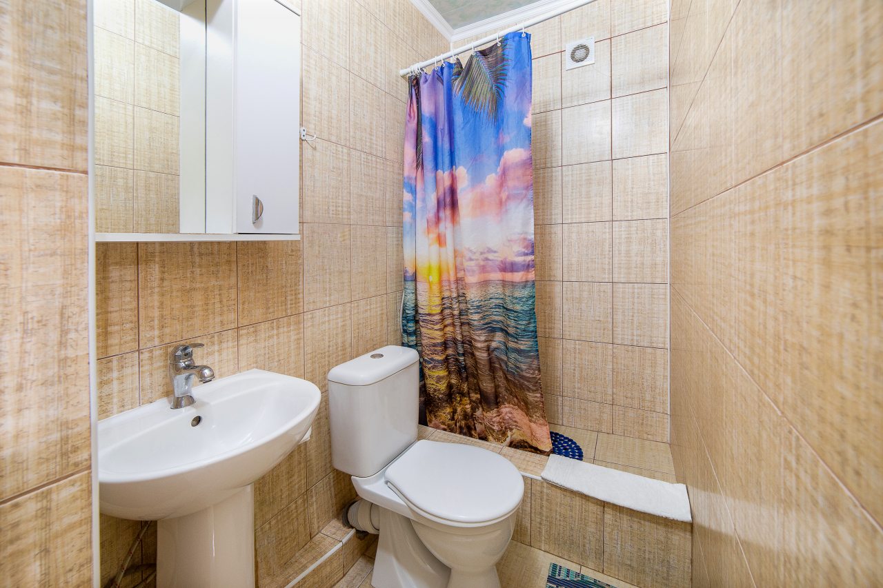 Трёхместный и более (Трехместный номер с двухъярусной кроватью с красивым видом), Гостевой дом Delsochi