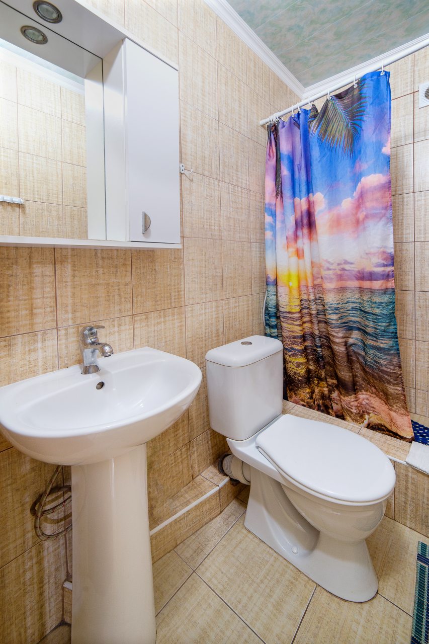 Трёхместный и более (Трехместный номер с двухъярусной кроватью с красивым видом), Гостевой дом Delsochi