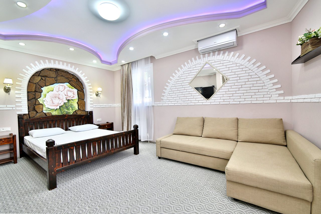 Апартаменты (Люкс-апартаменты с видом на море и дендрарий), Гостевой дом Delsochi