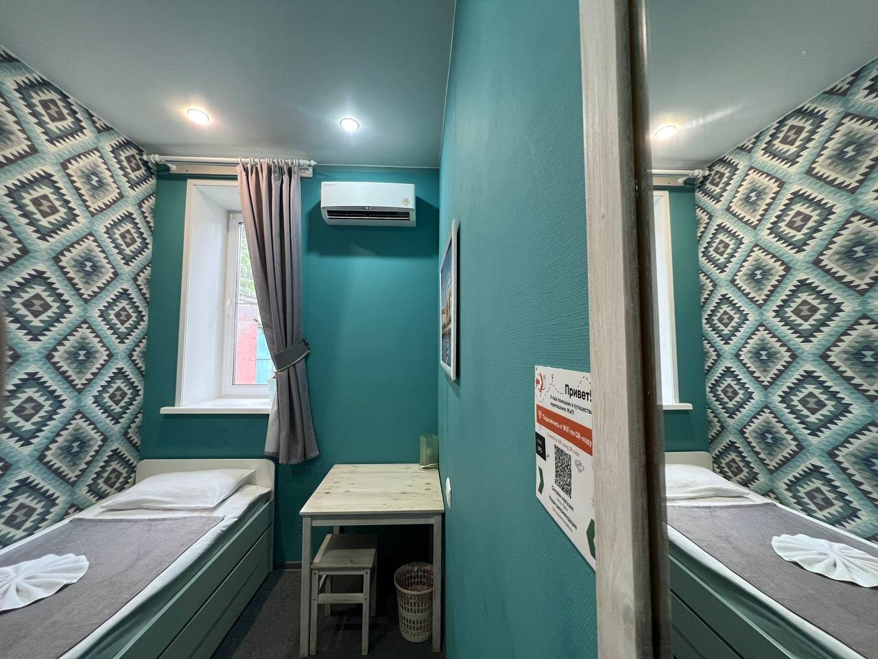 Одноместный (Одноместный номер эконом), Хостел Живи и Путешествуй