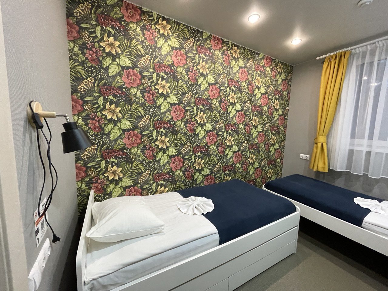 Двухместный (Двухместный номер с раздельными кроватями), Хостел Живи и Путешествуй