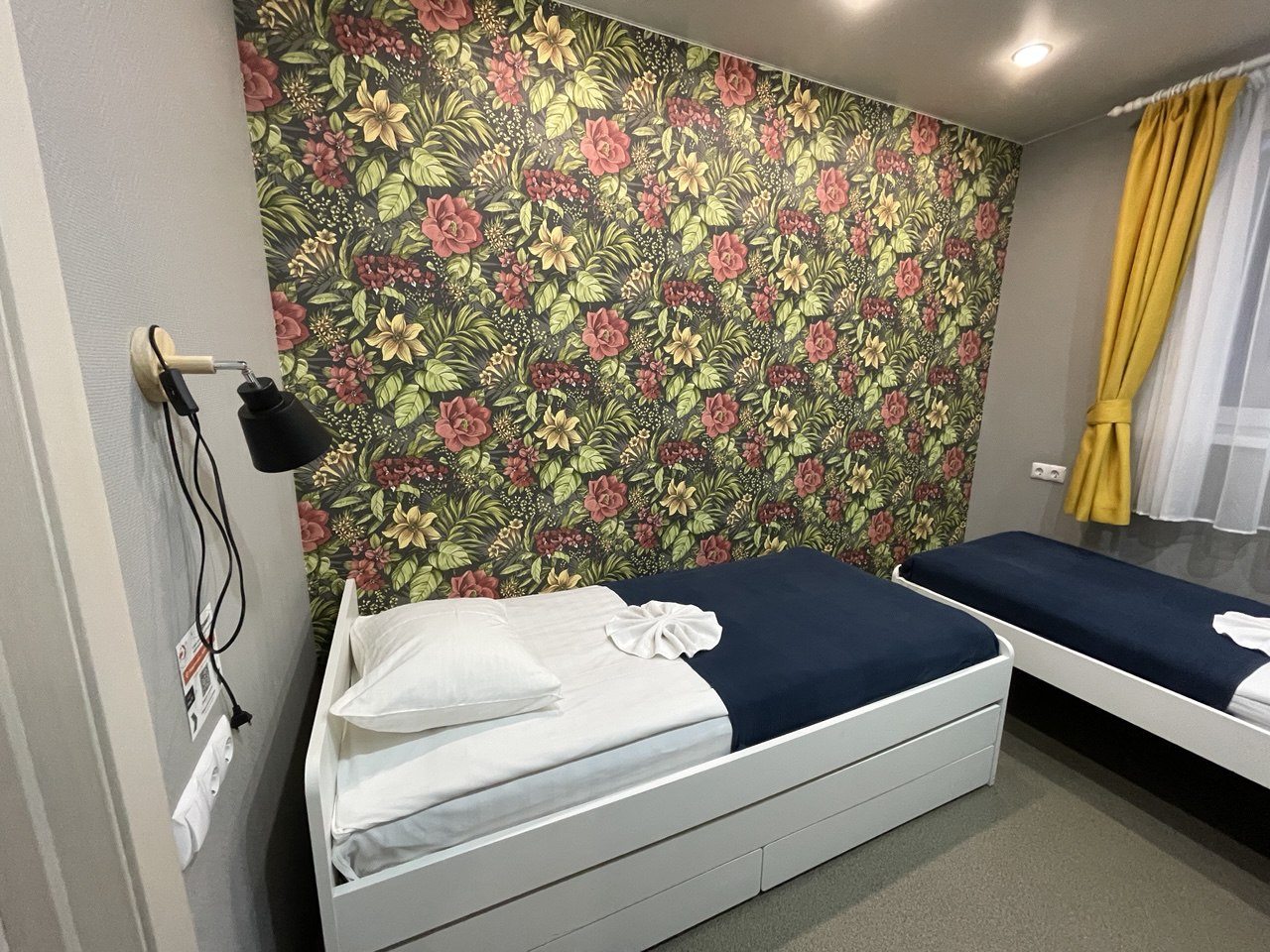 Двухместный (Двухместный номер с раздельными кроватями), Хостел Живи и Путешествуй