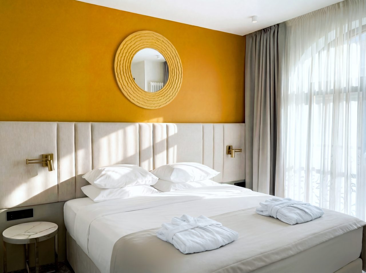 Двухместный (Делюкс с балконом), Отель Grand Hotel Royal Lions