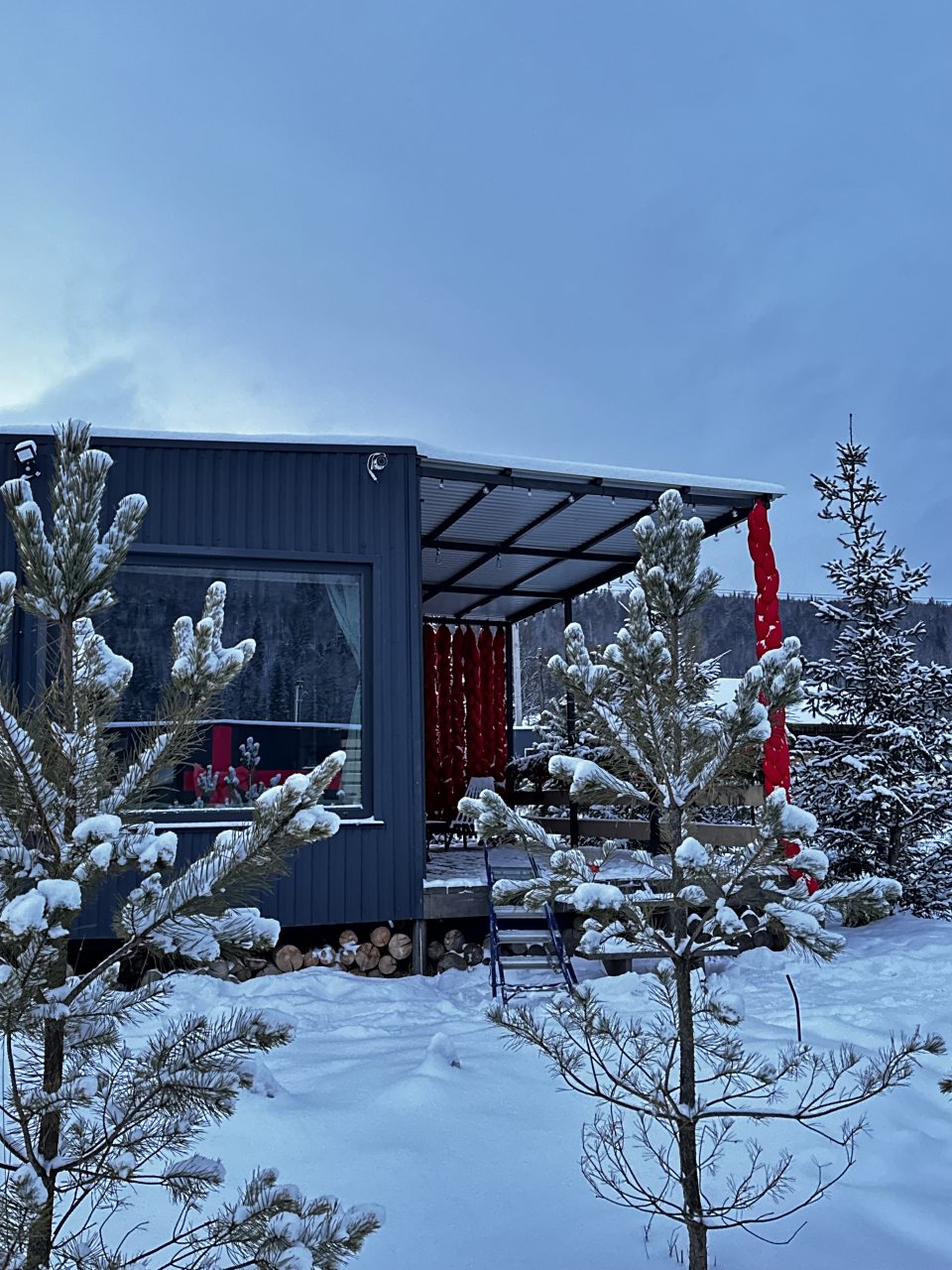 Двухместный (Малый дом), База отдыха BoraBora.Pavlovka