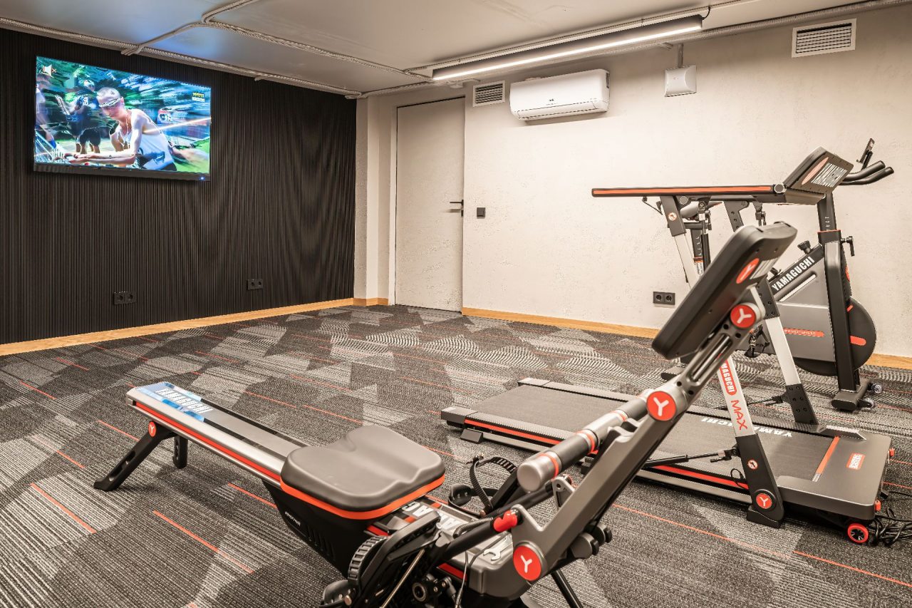 Фитнес-центр / Тренажерный зал, Апарт-отель Бридж