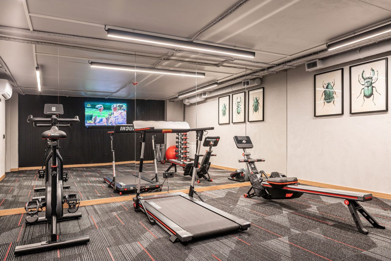 Фитнес-центр / Тренажерный зал, Апарт-отель Бридж