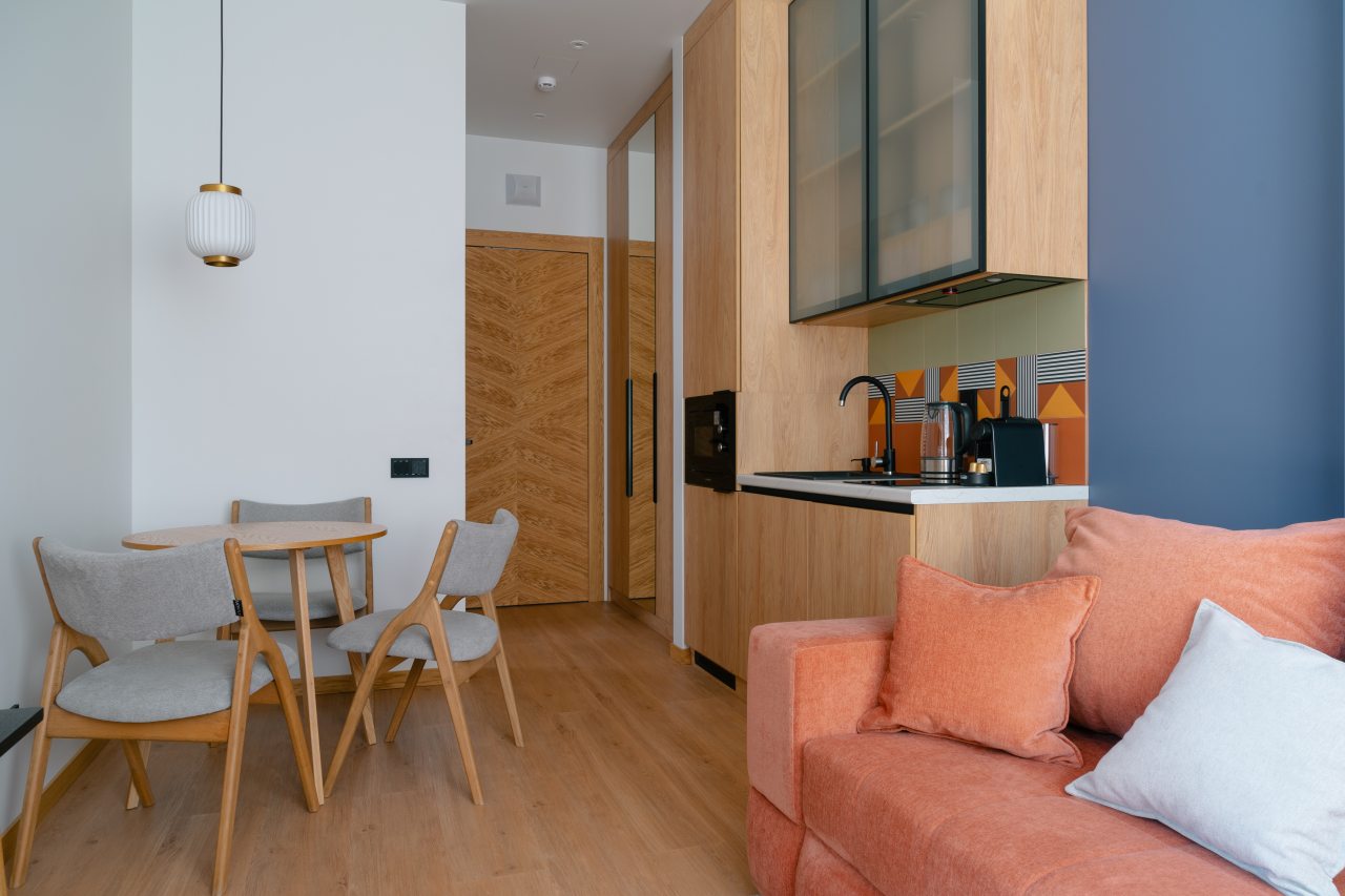 Апартаменты (Двухкомнатные с балконом), Апарт-отель Бридж