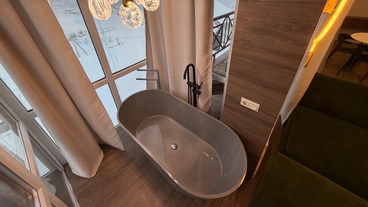 Полулюкс (Апартамент с ванной), Гостиница Таукель