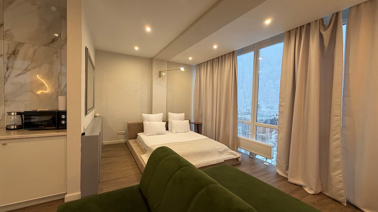 Полулюкс (Апартамент с ванной), Гостиница Таукель