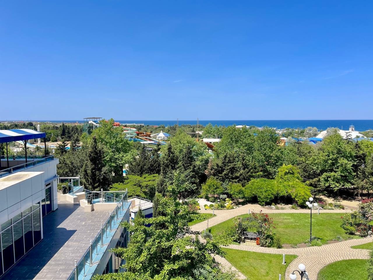 Апартаменты (Студия с видом на море), Апарт-отель Аквамарин Resort Apartments