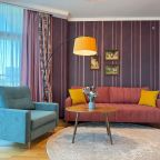 Апартаменты (Двухкомнатные с видом на город N505), Апартаменты Аквамарин Resort Apartments