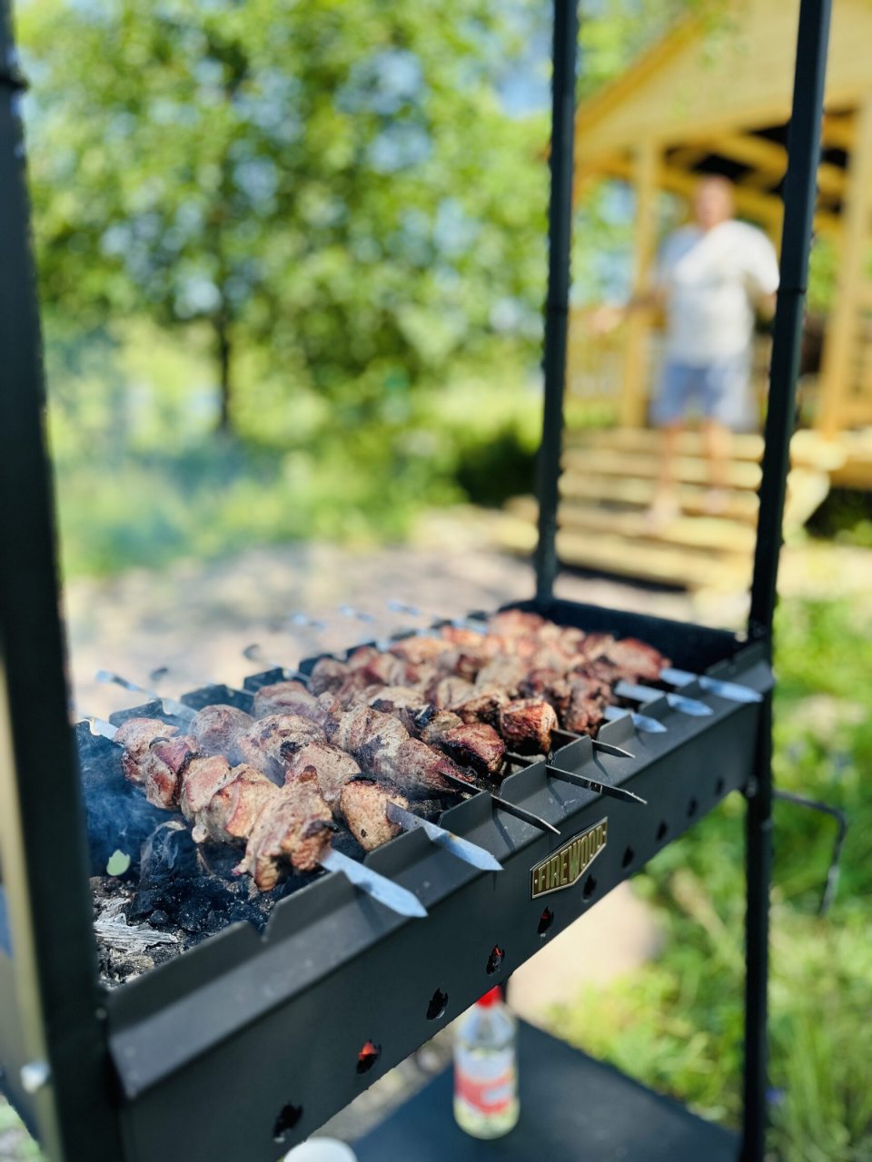 Мангальная зона, База отдыха Озерное