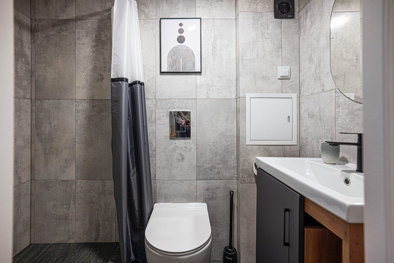 Студио (Двухуровневая четырехместная), Апартаменты RentalSPb Культ Отважных у Финского залива