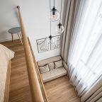 Студио (Двухуровневая четырехместная), Апартаменты RentalSPb Культ Отважных у Финского залива